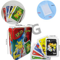 ราคา การ์ดเกมอูโน่ ไพ่อูโน่ UNO Wild UNO Flip UNO เกมกล่องเหล็ก คลาสสิก (21385022664)