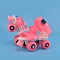 ราคา รองเท้าสเก็ตเด็กรองเท้าโรลเลอร์สเก็ตรองเท้าโรลเลอร์สเก็ต Heywalk แถวลูกกลิ้งยึดสมอสองชั้นรองเท้าสเก็ตปรับได้สำหรับเด็กหัดเดินสี่ล้อมือใหม่ (21459524562)