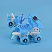 ราคา รองเท้าสเก็ตเด็กรองเท้าโรลเลอร์สเก็ตรองเท้าโรลเลอร์สเก็ต Heywalk แถวลูกกลิ้งยึดสมอสองชั้นรองเท้าสเก็ตปรับได้สำหรับเด็กหัดเดินสี่ล้อมือใหม่ (21459524561)