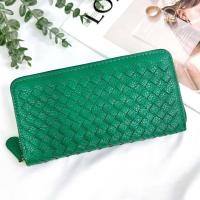 ราคา กระเป๋าสตางค์ ลายสานซิบรอบ ช่องใส่บัตร 8 ใบ ใส่โทรศัพท์ได้ สานซิบรอบ (21407889766)