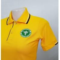 ราคา Ananya Polo สธ สีเหลืองเข้ม เสื้อกระทรวง สธ เสื้อโปโล ปักตราสาธารณสุข 2จุด หน้า หลัง (16525332871)