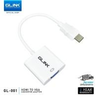 ราคา GLINK GL001 ตัวแปลง อะแดปเตอร์ Converter HDMI TO VGA AUDIO (20619775386)