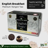 ราคา Himalayan Brew English Breakfast 25 tea bags ชาสีอำพันสว่าง อิงลิช เบรกฟาสต์ ชนิดซอง แพ็ค 25 ซอง low caffeine (21429755812)