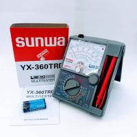 ราคา SUNWA 360TRD มัลติมิเตอร์เข็ม มิเตอร์วัดไฟแบบเข็ม มัลติมิเตอร์ แบบอนาล็อกแบบเข็ม แถมฟรี ไขควงเช็คไฟ (7877595495)