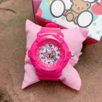 ราคา นาฬิกาเด็ก Hello Kitty นาฬิกาแฟชั่นเด็กสีสันสดใส นาฬิกาข้อมือผู้หญิง น่ารักการ์ตูน เด็กควอตซ์กันน้ำ (16569478501)