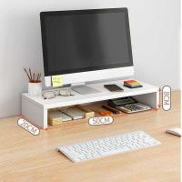 ราคา โต๊ะวางโน๊ตบุ๊ค laptop stands ชั้นไม้วางจอคอม ชั้นวางจอคอม โต๊ะวางคอม จัดเก็บของ ชั้นวางคอมพิวเตอร์ที่วางจอคอม ชั้นวางของบนโต๊ะ (21397928297)