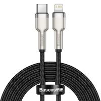 ราคา Baseus สายชาร์จ รุ่น Cafule Series Metal Data Cable แบบ Type C to Lightning PD 20W 1m 2m (21689433975)