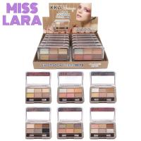 ราคา 12พาเลท KKW Colors Eye Shadow Palette พาเลทอายแชโดว์ 6แบบ แมทต์และชิมเมอร์ 6สี ภายในตลับ (21702938210)