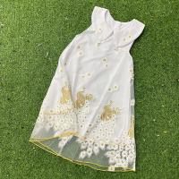 ราคา 2024พร้อมส่ง ชุดเดรส Dress ชุดกระโปรง ฟรุ้งฟริ้ง แต่งระบายชั้นๆ แขนกุด ลูกไม้ น่ารัก เด็กผู้หญิง (21517778480)