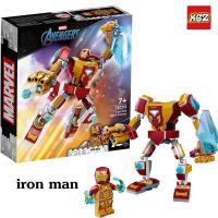ราคา กล่องสี KSZ marvel avengers ตัวต่อ ไอรอนแมน หุ่นยนต์ไอรอนแมน ซุปเปอร์ฮีโร่ สไปเดอร์แมน iron man Hulk captain america ไอรอนแมนของแท้ Building Blocks (21430345071)