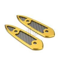 ราคา อุดกระจก R15 R3 R15V4 R15M ตัวเก่า ลาย Carbon Maxtec แผ่นปิดรูกระจกแต่ง CNC PIRANHA for YAMAHA R3 R15 (16866229464)