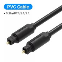 ราคา Vention Digital Optical Fiber Audio Cable For Amplifiers Blu Ray Xbox TV Sound Bar PS4 Toslink Digital SPDIF Coaxial Cable (17159729489)