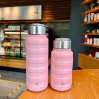 ราคา Tyesos ขวดน้ำเก็บอุณหภูมิความร้อน เย็น สแตนเลส304 พร้อมหูจับ พกพาสะดวก เก็บอุณหภูมิได้นาน กระบอกน้ำสูญญากาศ ใส่อาหารได้ (17595462328)