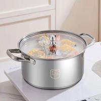 ราคา หม้อหมีจีนหม้อซุปสแตนเลสมีซุปใช้ในครัวเรือนหนาไม่ติดหม้อหม้อซุปหม้อหุงต้มของขวัญหม้ออบ (21783866998)