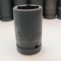 ราคา ลูกบล็อกยาว บล็อกลม 1 นิ้ว เบอร์ 34 มม สำหรับ บล็อกลม บล็อกแบต บล็อกไฟฟ้า IMPACT SOCKET (19727780768)