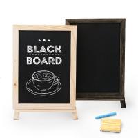 ราคา กระดานดำ ขอบไม้ มีขาตั้ง แถมฟรี แปรงลบ ชอล์ก ป้ายกระดานดำ ป้ายตั้งโต๊ะ ป้ายกระดานตั้งโต๊ะ ป้ายเมนูตั้งโต๊ะ (7429979103)