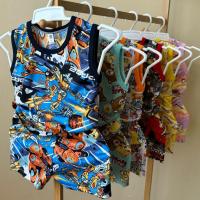 ราคา แพ็ค6ชุด คละลาย ชุดเด็กเสื้อแขนกุด ผ้าไมโคร สำหรับเด็กอายุ1 2 5ขวบ (9775616840)