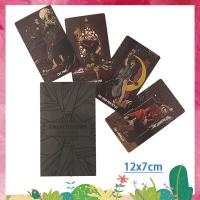 ราคา ไพ่ทาโรต์ Dark Reflections Tarot ขนาดใหญ่12 7ซม เกมทำนายดวงชะตา ไพ่ทำนาย พร้อมหนังสือคู่มือกระดาษ ขนาดดั้งเดิม ไพ่ทาโรต์น่ารัก ไพ่ยิปซี ไพ่ออราเคิล ไพ่ยิบซี ไพ่ทาโร่ ไพ่ดูดวง Tarot Card Deck (19846494