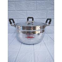 ราคา หม้อข้าว เบอร์ 22 ตราจระเข้ หม้ออลูมิเนียม หม้อ หม้ออลูมิเนียมแท้100 ราคาโรงงาน แข็งแรงทนทานนาน10ปี (3822764671)