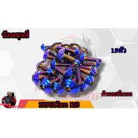 ราคา น็อตชุดสี NOVA R S โนวา r s 1ชุด 15 ตัว น็อตชุดสีโนวา น็อตเฟรมโนวา น็อตชุดสีโนวา อะไหล่แต่งโนวา (16751864287)