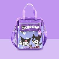 ราคา Oberni กระเป๋า ของเด็ก Sanrio กระเป๋าผ้าใบลายการ์ตูนน่ารัก Kuromi กระเป๋าสะพายข้างน่ารักๆ รุ่นใหม่ กระเป๋านักเรียนเด็ก กระเป๋าถือ ความจุใหญ่ กระเป๋านักเรียน พกพาง่าย (21451546164)