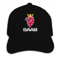 ราคา Print Baseball Cap Scania SAAB Mens Black Hat Peaked cap (19870256368)