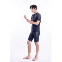 ราคา 91013ชุดว่ายน้ำผู้ชาย ชุดว่ายน้ำชาย เสื้อแขนยาว กางเกงขาสามส่วน แบบ 2 ชิ้น สำหรับผ้าชายทำจากผ้าอย่างดี (19382697922)