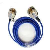 ราคา Blue Soft RG142 UHF pl259 Male to UHF PL259 Plug RF Crimp Coax Pigtail Connector Cable 10 15 20 30 50CM 1 2 3 5 10M (7486961848)