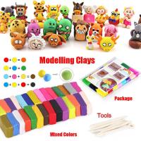 ราคา COD คลังสินค้าพร้อม 32 24 12 10 สีผสมเตาอบอบ DIY ของเล่นปั้น Fimo ดินโพลิเมอร์ Plasticine Sculpey บล็อกการสร้างแบบจำลอง (6270936316)