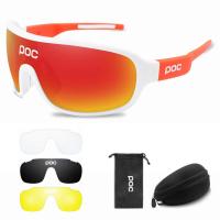 ราคา POC ทำใบมีด4เลนส์ชุดเต็มกรอบขี่จักรยานแว่นตากีฬากลางแจ้งขี่จักรยานแว่นตาขี่จักรยาน (16919106330)