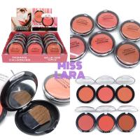 ราคา 12ตลับ TANAKO COLORKISS BLUSHER บลัชออนเนื้อแมทต์ 6สี เม็ดสีชัด สวย ติดทน (21702924842)