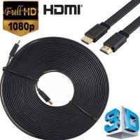 ราคา สาย HDMI 10mเมตรv1 4แบบแบน Black (138771303)