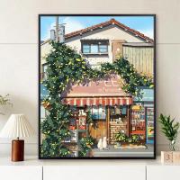 ราคา Duocoo Ready 40 50ซม ภาพวาดสีน้ำมันสีตามจำนวน ภาพวาดสีน้ำมันแบบ DIY ภาพวาดด้วยมือการทำสมาธิแบบสมจริงภาพสีน้ำมันสไตล์ญี่ปุ่นสดพร้อมกรอบ (21453813510)