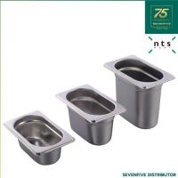 ราคา NTS GN PAN ถาดอุ่นอาหาร อ่างอุ่นอาหาร ถาดสแตนเลส GN1 9 กว้าง108 x ยาว176มม NTS1 GN19 (7395527549)