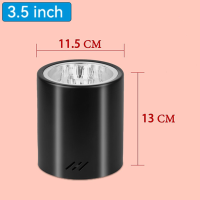 ราคา โคมไฟดาวน์ไลท์ ติดลอยเกี่ยวกับขั้ว E27 Downlight LED โคมดาวน์ไลท์ติดลอย ทรงกลม ขั้ว E27 สีดำ 3 5นิ้ว 4นิ้ว หลอดไฟแบบถอดเปลี่ยนได้ โคมไฟดาวน์ไลท (21362021824)