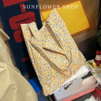 ราคา กระเป๋าผ้าราคาน่ารักลายดอกเล็ก ลายดอกไม้ SUNFLOWER SHOP (21647321479)
