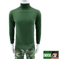 ราคา เสื้อคอเต่า ทหาร ยุทธวิธี เสื้อยืดแขนยาว เกรดพรีเมี่ยม มี สีดำ เขียวขี้ม้า กรมท่า ลายพรางดิจิตอล (8448989785)
