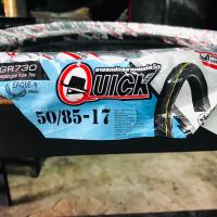ราคา ยางนอกมอเตอร์ไซค์ Quick ขอบ 17 ขอบ14 มีให้เลือกหลายลาย หลายขนาด ยาง มอไซด์ ขอบ 17 (14349154583)