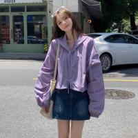 ราคา พร้อมส่ง เสื้อคลุมผ้าร่ม ฮู้ดแขนยาว เสื้อแจ็คเก็ต งานฟรีไซส์ อก40 เสื้อกันแดด กันลม เสื้อแฟชั่น ใส่สบาย (20052474651)