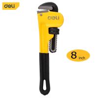 ราคา Deli ประแจจับแป๊ป ประแจจับแป๊ปขาเดี่ยว ประแจจับท่อ 8 10 12นิ้ว ประแจคอม้า จับแป๊บ ประแจจับท่อขาเดียว คีมจับท่อ คีมคอม้า Pipe Wrenches (21547233483)