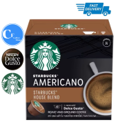 ราคา กาแฟแคปซูล STARBUCKS HOUSE BLEND AMERICANO BY NESCAFE DOLCE GUSTO (21501798985)