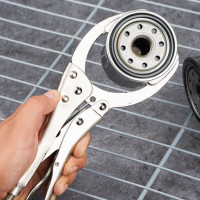 ราคา ประแจ คีมล็อค ตัวถอดกรองน้ำมันเครื่องรถยนต์ ประแจตารางน้ำมัน คีมถอดกรองน้ำมันเครื่อง ประแจถอดกรองน้ำมันเครื่อง จับกระชับมือ (21375590204)