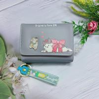 ราคา P01 กระเป๋าสตางค์ผู้หญิง กระเป๋าสตางค์กระเป๋าสตางค์ผู้หญิงใบสั้น 3 พับ (21333920800)
