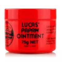 ราคา ลิปบำรุงผิวและริมฝีปาก สกัดจากมะละกอ Lucas Papaw Ointment 25g 75 g 1unit exp1 2025 (20524624228)