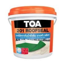 ราคา TOA อะคริลิคกันน้ำรั่วซึม สีขาว 201 ROOFSEAL ขนาด 1 kg (893026463)