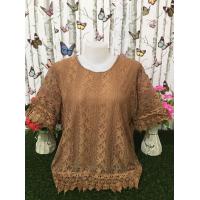 ราคา เสื้อลูกไม้ เสื้อลูกไม้ผญ เสื้อลูกไม้แขนสาวอวบ เสื้อลายลูกไม้ เสื้อลูกไม้ไปวัด เสื้อออกงานต่างๆ เสื้อวัยกลางคน รุ่น708 706 (16916314835)