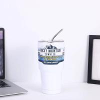 ราคา Rocky Mountain Tumbler แก้วเก็บความเย็น เก็บน้ำแข็งได้นาน 24ชั่วโมง แก้วเก็บเย็น ของแท้ ปลอดสารพิษ ขนาด 30 ออนซ์ พร้อมใส่หลอดได้ ขายดี (20058238608)