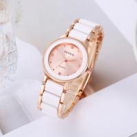 ราคา นาฬิกาผู้หญิงแฟชั่น Senkq นาฬิกาควอตซ์กันน้ํากุหลาบทองรุ่น T31 (21185616543)