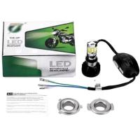 ราคา ราคาขายส่ง ไฟหน้ามอเตอร์ไซค์LED สีขาว 35W 6500K 4400lm ไฟหน้า LED ไฟส่องสว่าง หลอดไฟหน้า รุ่น 6 ชิพ มีไฟสูง ต่ำ มอไซ ไฟหน้ารถมอไซ ดัดแปลงใช้กับมอเตอร์ไซค์ สีขาว แฟลช ฐานสแควร์ (21506052974)