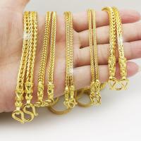 ราคา สร้อยทองไม่ลอก หนัก5บาท 10บาท สร้อยคอลายสี่เสา ยาว24นิ้ว สร้อยทองเคแท้ สร้อยทองผู้ชาย สร้อยทองไมครอน ชุบทอง สร้อยใส่พระ สร้อยคอผู้หญิง (17033466738)